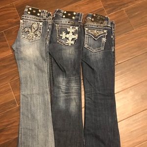 Miss Me jeans Set of 3 - Size 10
